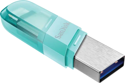 فلاشة SanDisk iXpand Flip سعة 256GB 2 في 1 بمنفذي Lightning وUSB-A - Image 7