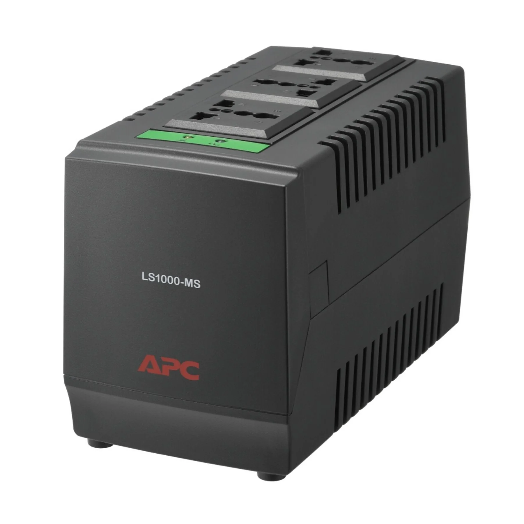 منظم جهد تلقائي APC Line-R LS1000 بقدرة 1000VA و500W، 3 مخارج عالمية، 230V، أسود - Thumbnail 10