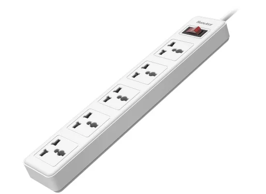 Huntkey SSZ501 Universal Power Strip, 5 Outlets, 3m, White - Image 5