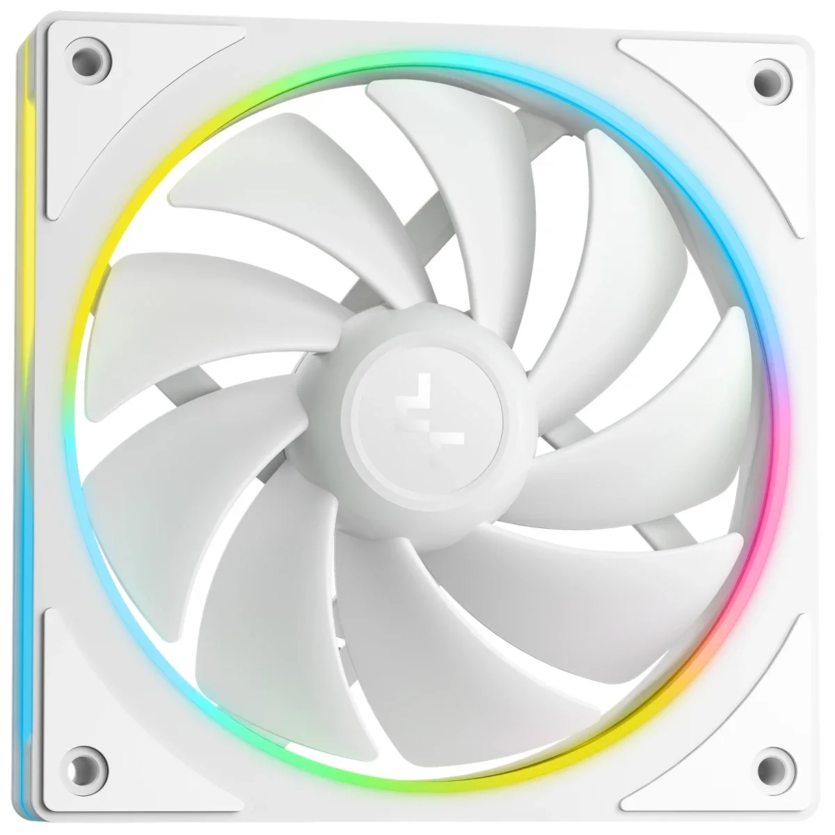 DeepCool LM360 ARGB Liquid Cooler 360mm with 2.4" IPS Display, MP4 Support, Gen 6 Pump 3400RPM - White - Image 3