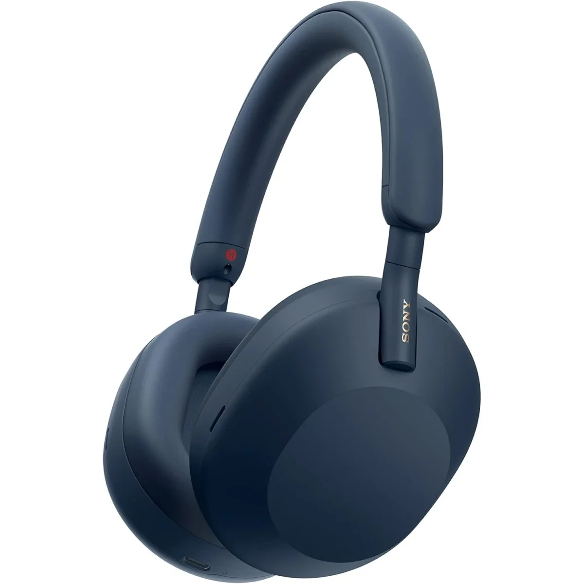 Sony WH-1000XM5 Wireless Noise Cancelling Bluetooth Headphones, Blue, 30-Hour Battery