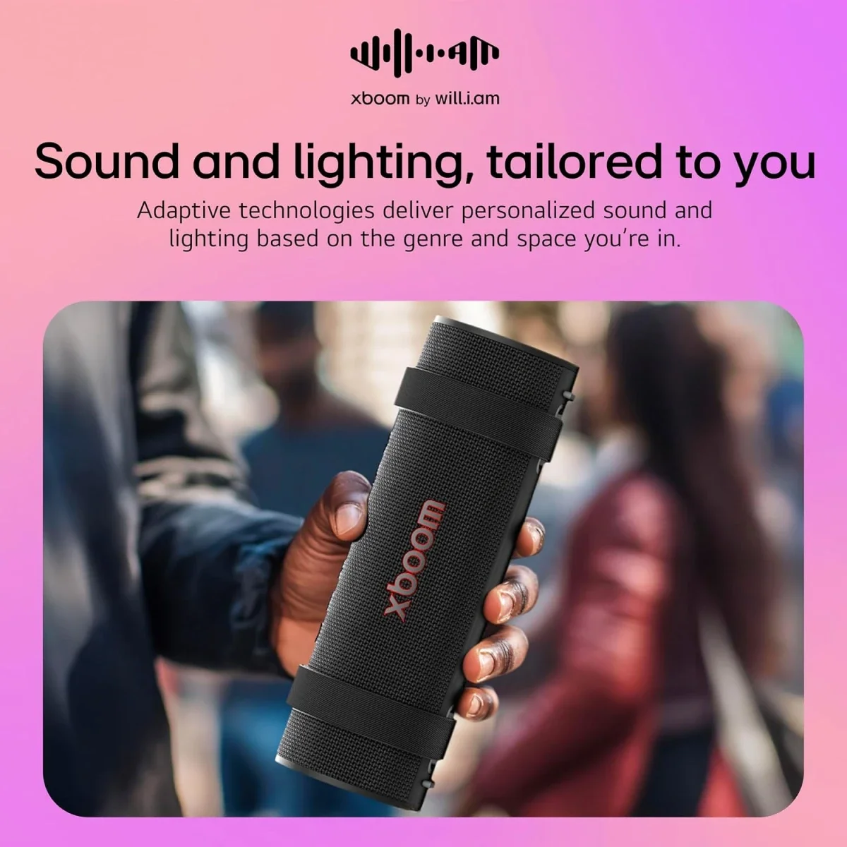 LG xboom Grab by will.i.am Portable Bluetooth Speaker with 30W Output - Thumbnail 9