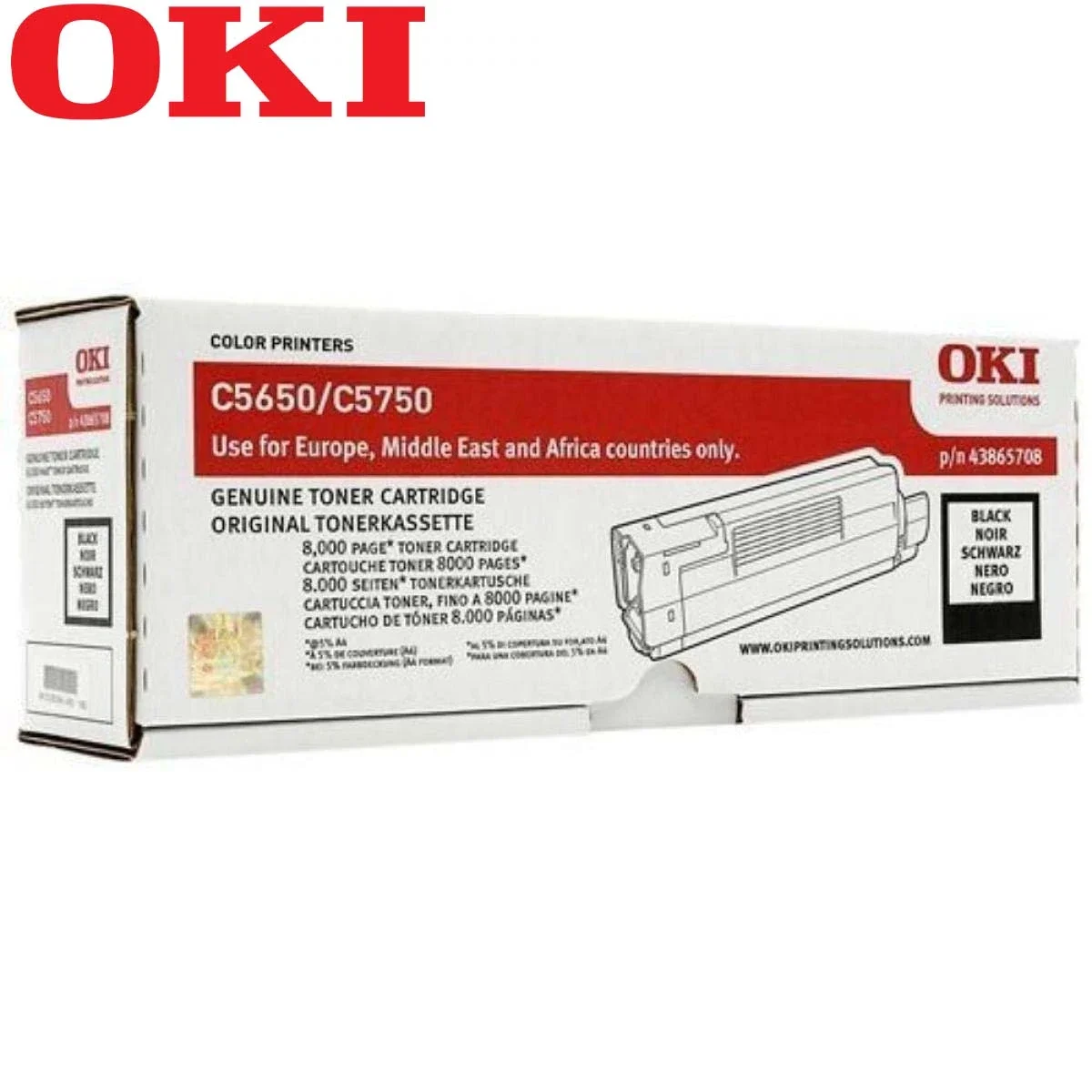 تونر OKI C5650 أسود
