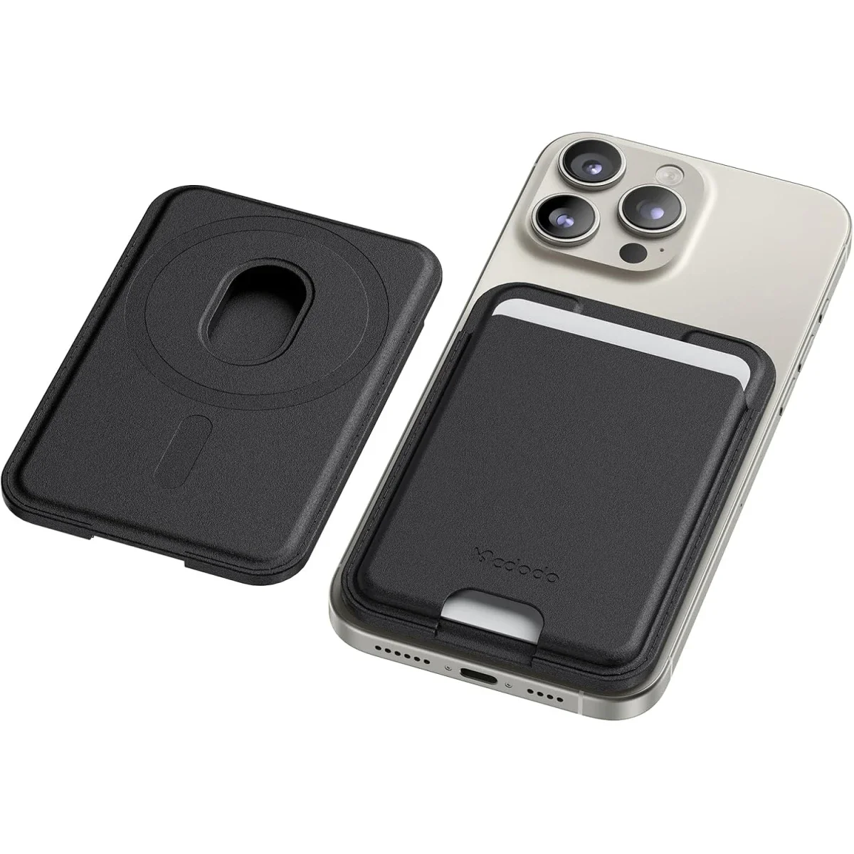 محفظة بطاقات مغناطيسية Mcdodo WH-7920 متوافقة مع MagSafe لهواتف iPhone 12-16
