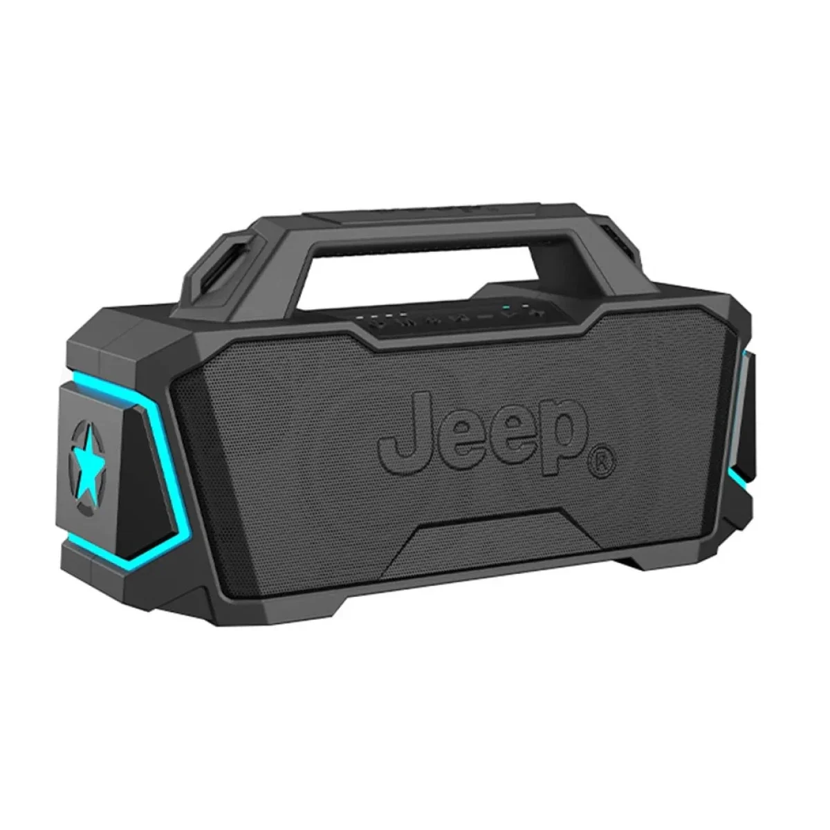 JEEP JP-SW003 Outdoor Bluetooth Speaker 40W Dual Drivers RGB IPX5 Black
