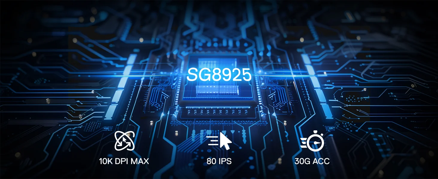 ماوس ألعاب سلكي Redragon M616 RGB بدقة 10000 DPI و6 أزرار قابلة للبرمجة - Thumbnail 11