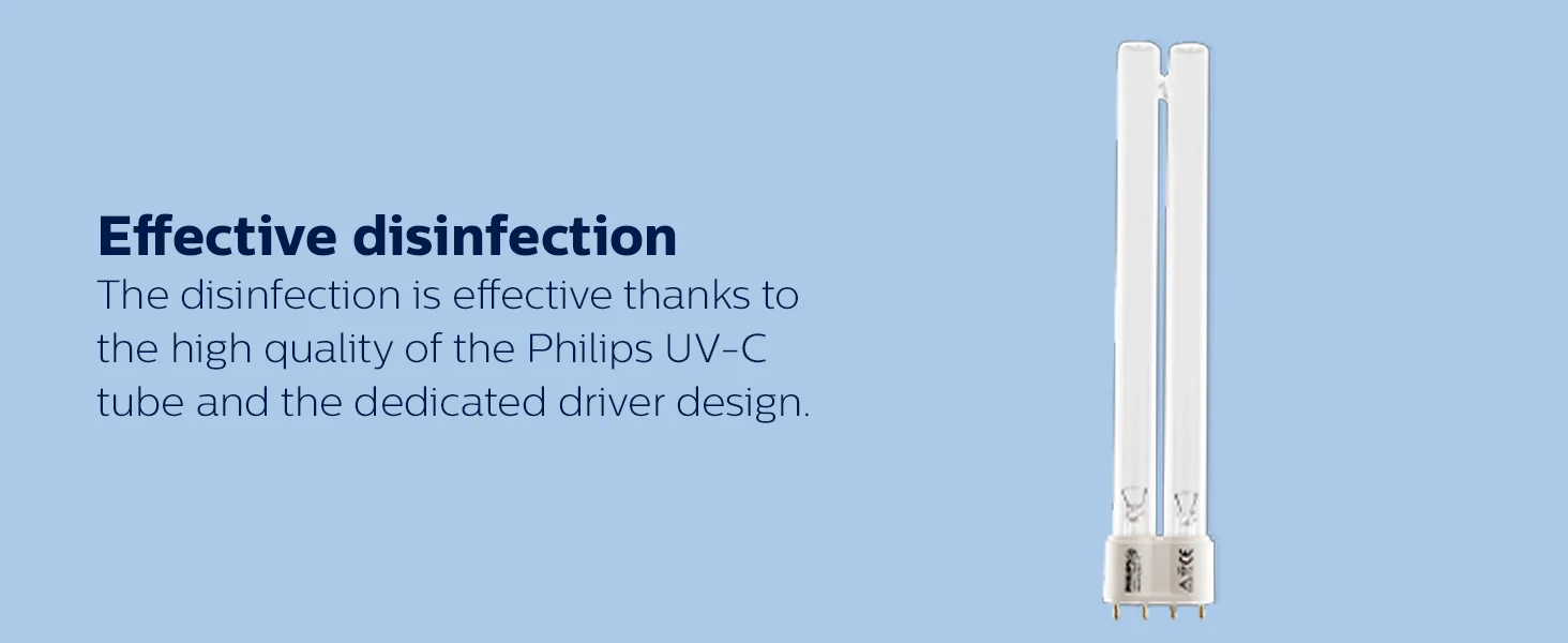 مصباح تعقيم مكتبي UV-C من Philips للمنزل والأماكن الداخلية والفنادق والسفر - Image 11