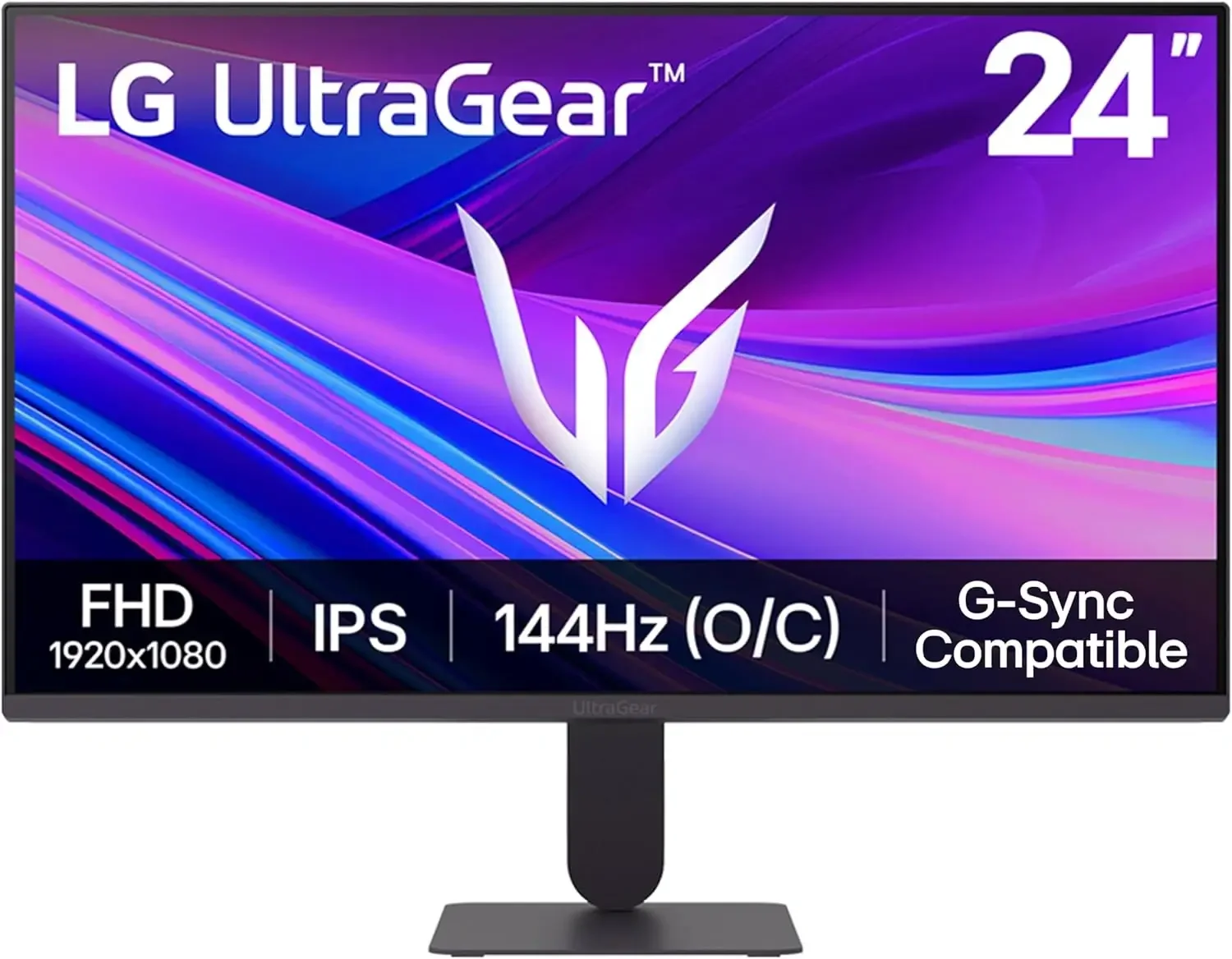 LG 24G411A-B UltraGear 24-inch Full HD IPS 144Hz 1ms Gaming Monitor