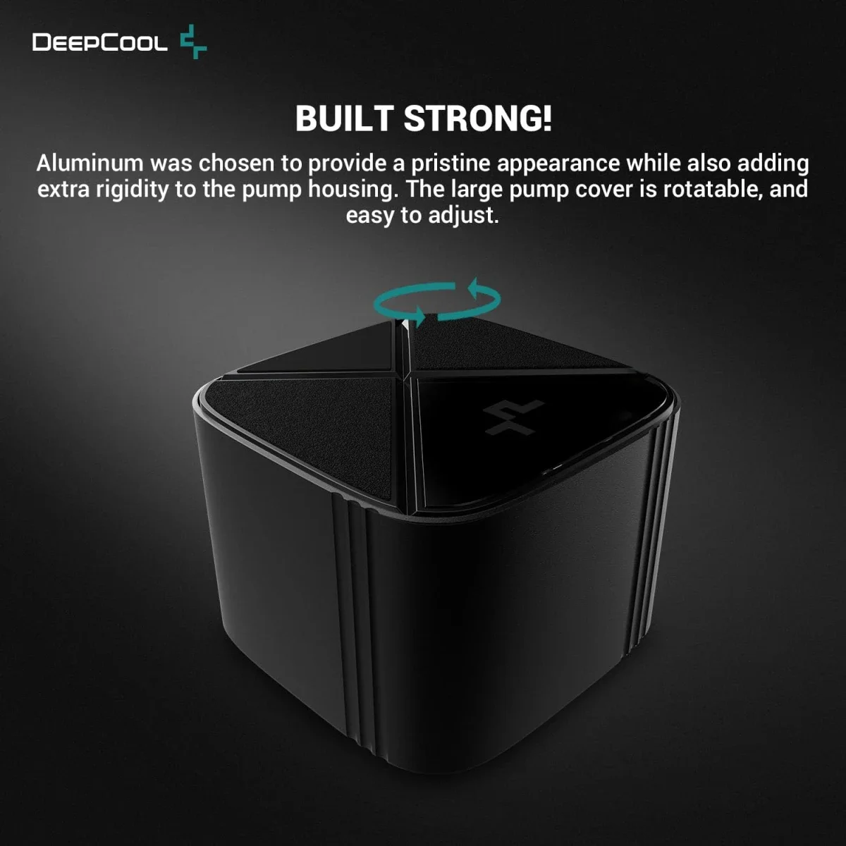 DeepCool LS720S ZERO DARK 360mm AIO Liquid CPU Cooler 3100RPM 300W Black - Image 4