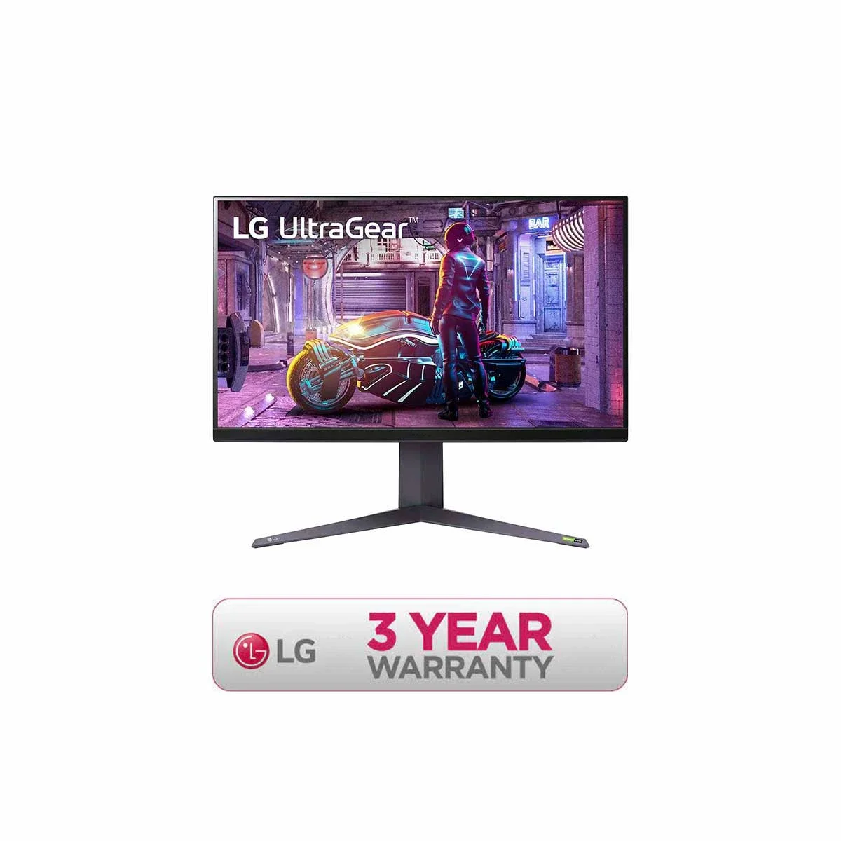 شاشة ألعاب LG 32GQ850-B UltraGear مقاس 32 إنش QHD Nano IPS بتردد 240 هرتز (كسر سرعة 260 هرتز) واستجابة 1 مللي ثانية