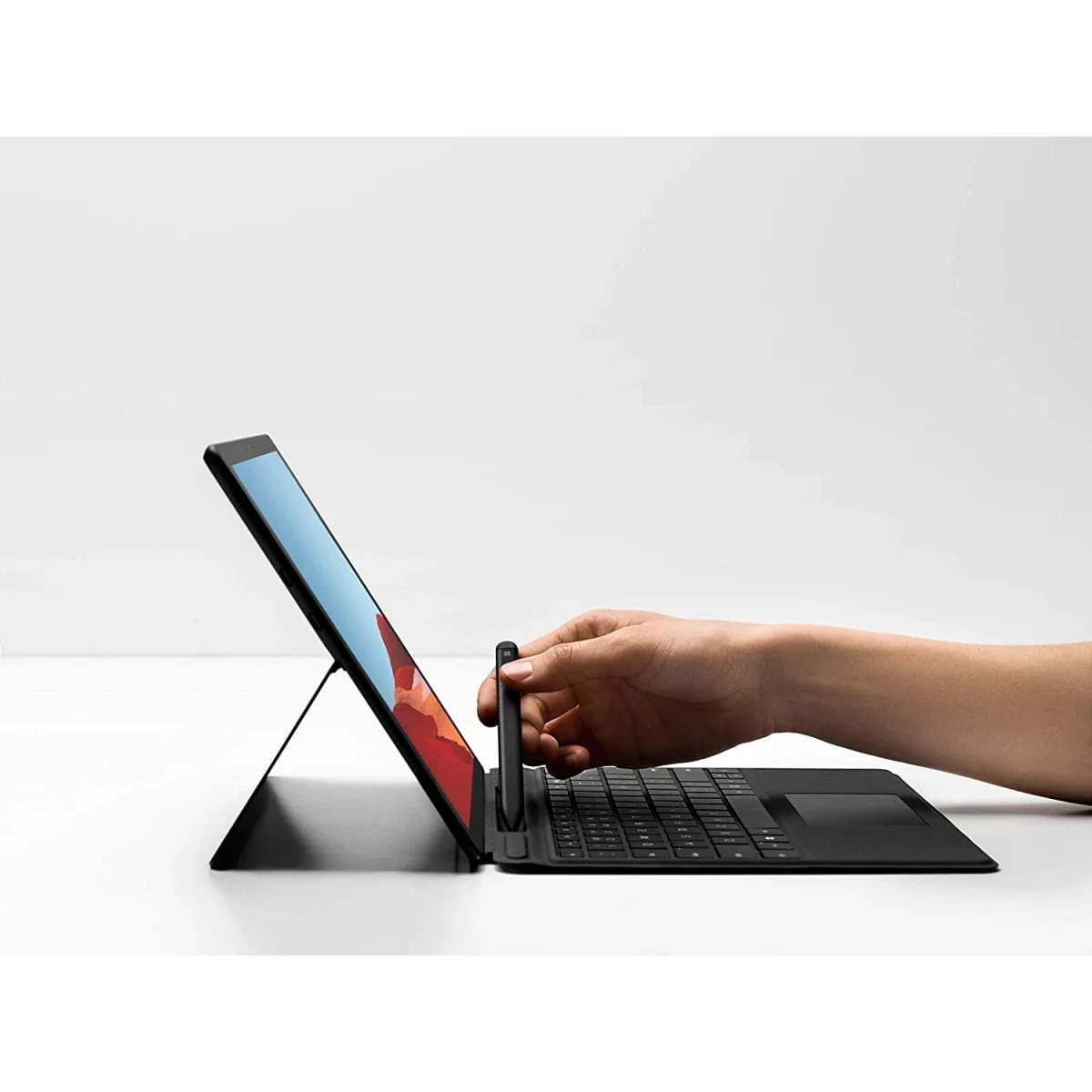 Microsoft Surface Pro Signature Keyboard & Slim Pen 2 for Surface Pro 8/Pro X - Platinum - Thumbnail 4