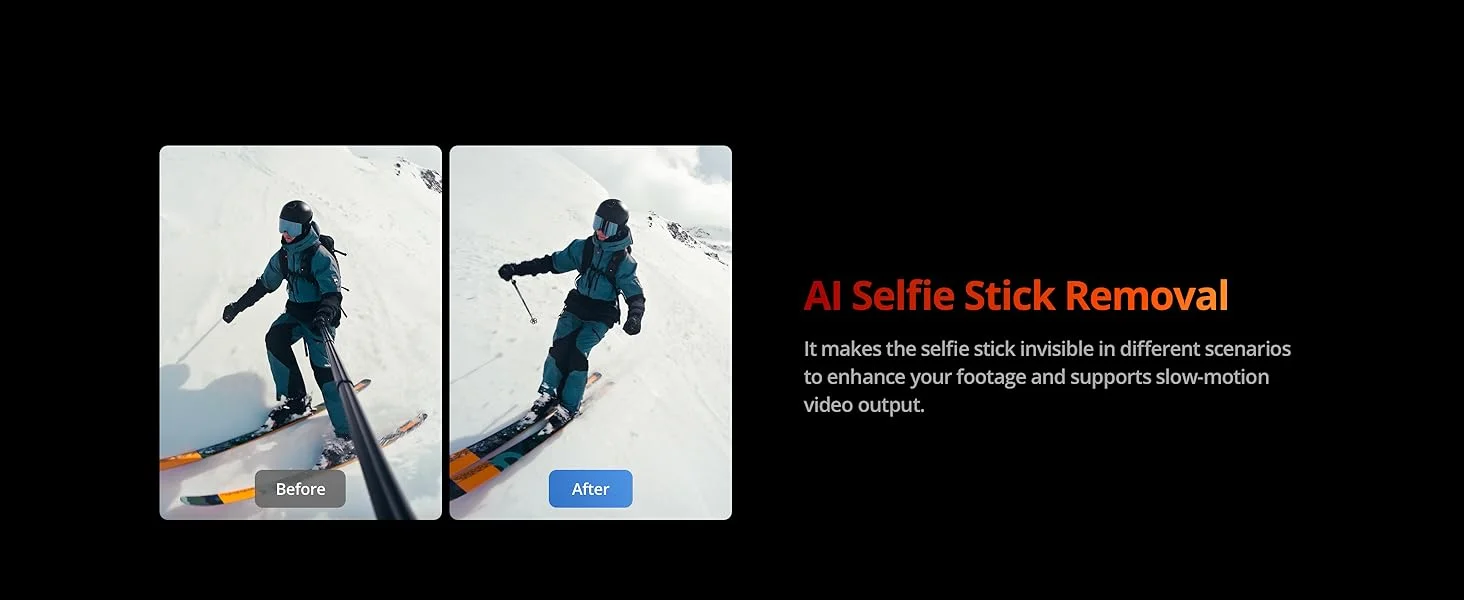 كاميرا أكشن DJI Osmo Action 4 Adventure Combo مقاومة للماء 4K/120fps - Thumbnail 28