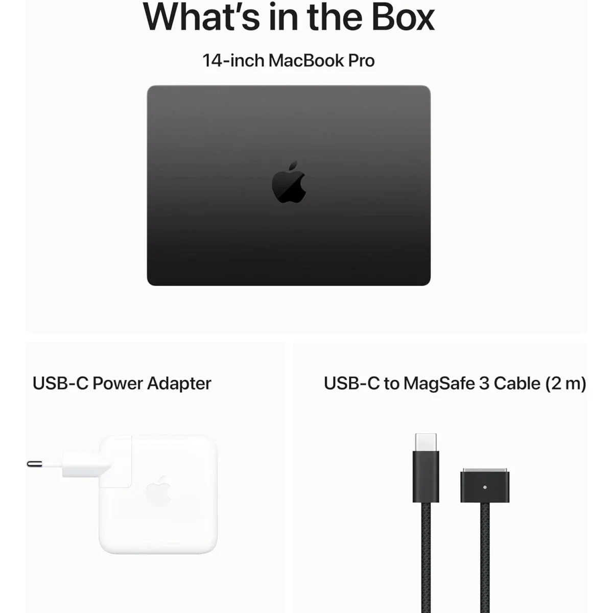 لابتوب Apple MacBook Pro 14 (2025) M5 رام 24GB سعة 1TB SSD معالج 10-Core ورسوميات 10-Core بتردد 120Hz لون Space Black - Image 6
