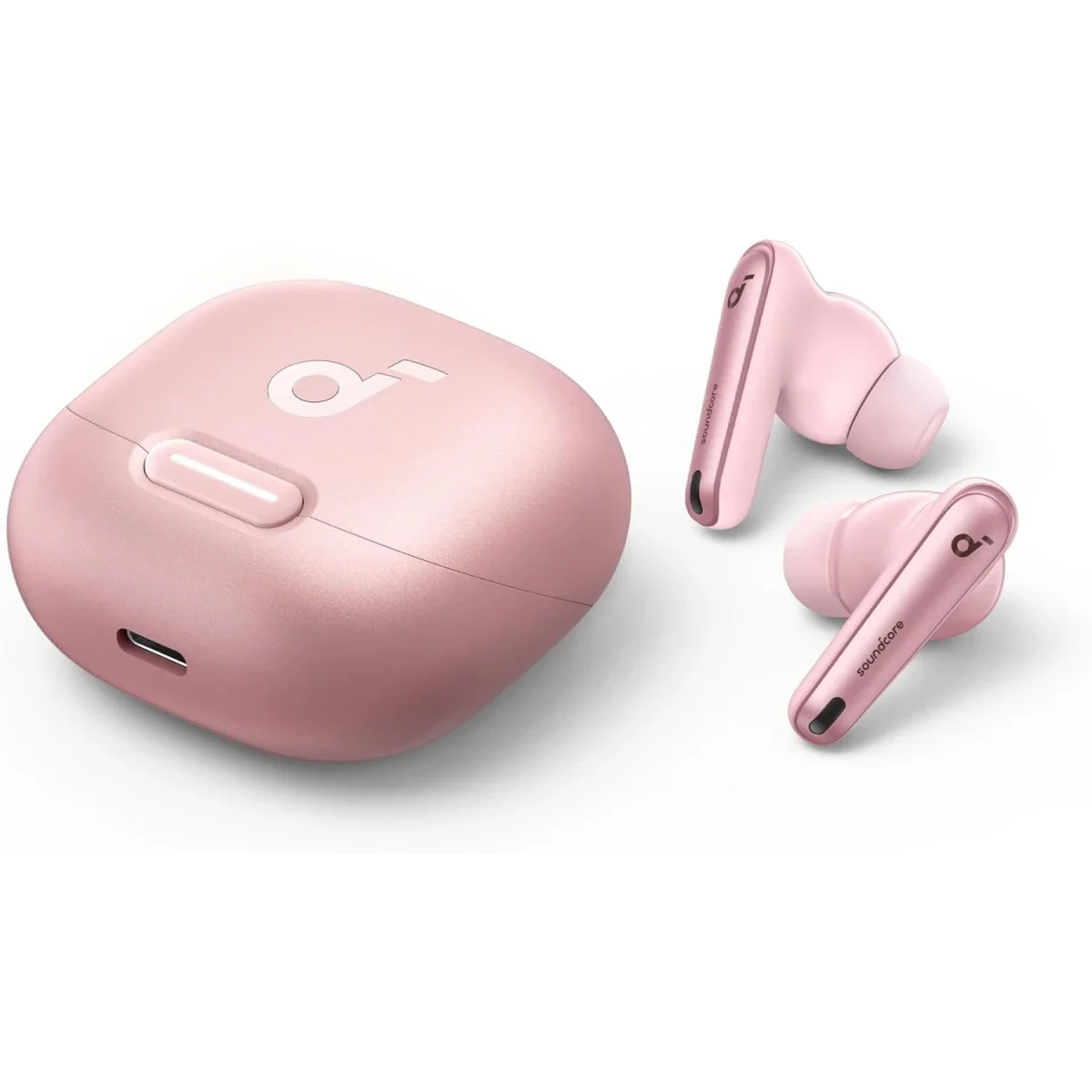 سماعات Anker Soundcore Liberty 4 NC لاسلكية مع إلغاء ضوضاء تكيفي وبطارية 50 ساعة - وردي - Thumbnail 8