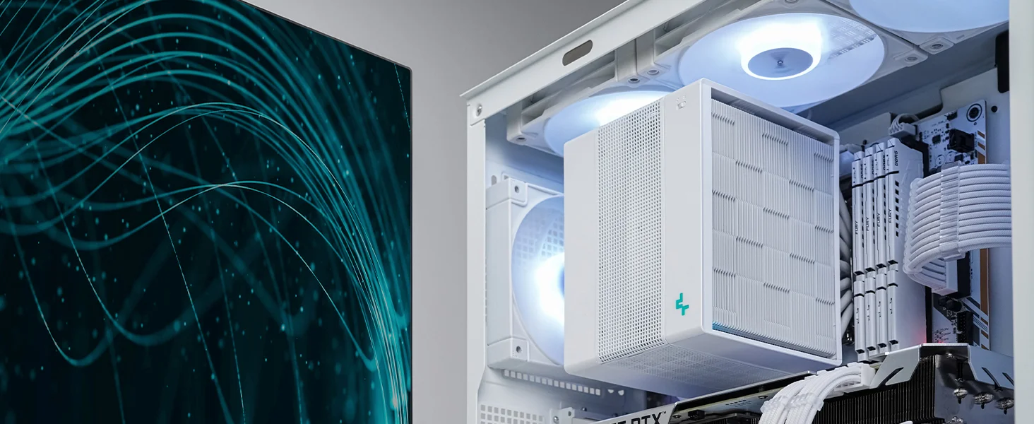 DeepCool ASSASSIN 4S Premium CPU Air Cooler Dual-Tower 140mm FDB Fan 7 Copper Heat Pipes White - Image 17