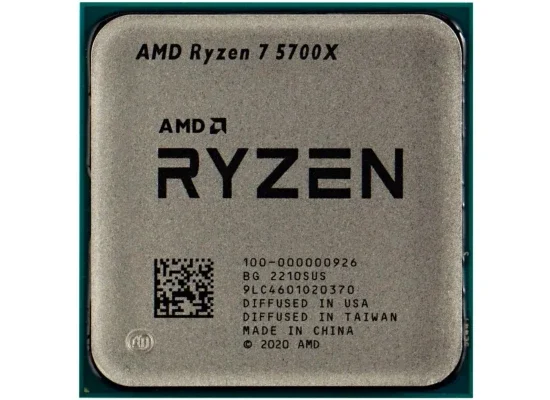 معالج مكتبي AMD Ryzen 7 5700X ثماني النواة بمقبس AM4 إصدار Tray - Image 3