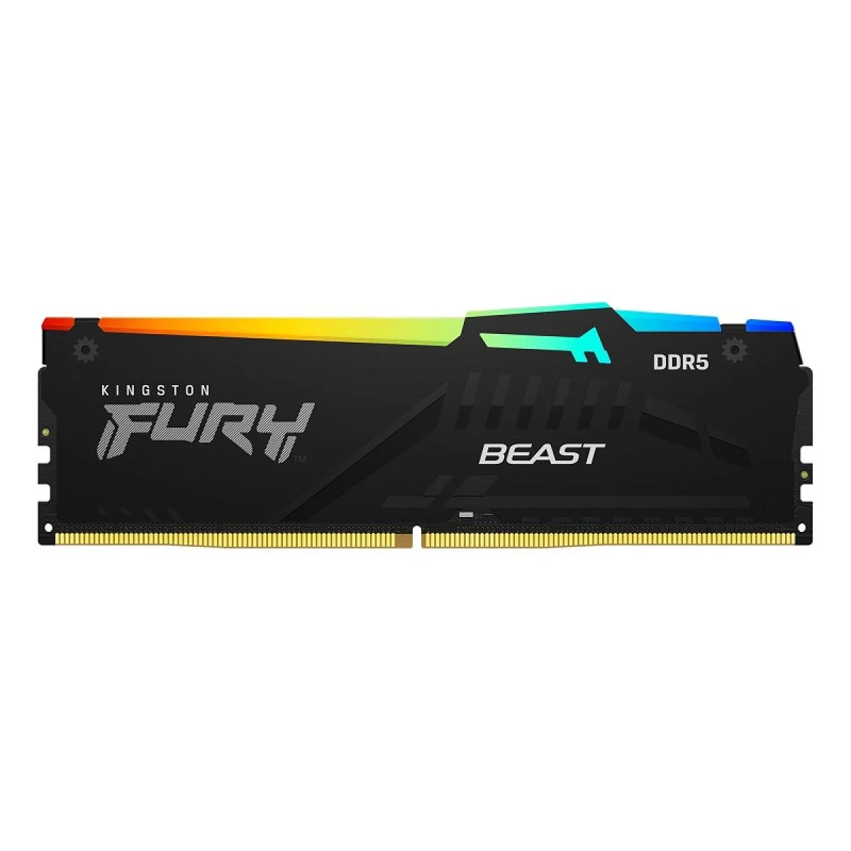 ذاكرة مكتبية Kingston FURY Beast RGB بسعة 32GB DDR5 بسرعة 6000MT/s وCL40 - Thumbnail 2