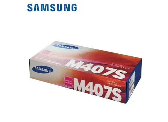 Samsung CLT-M407S Original Magenta Laser Toner Cartridge - Image 2