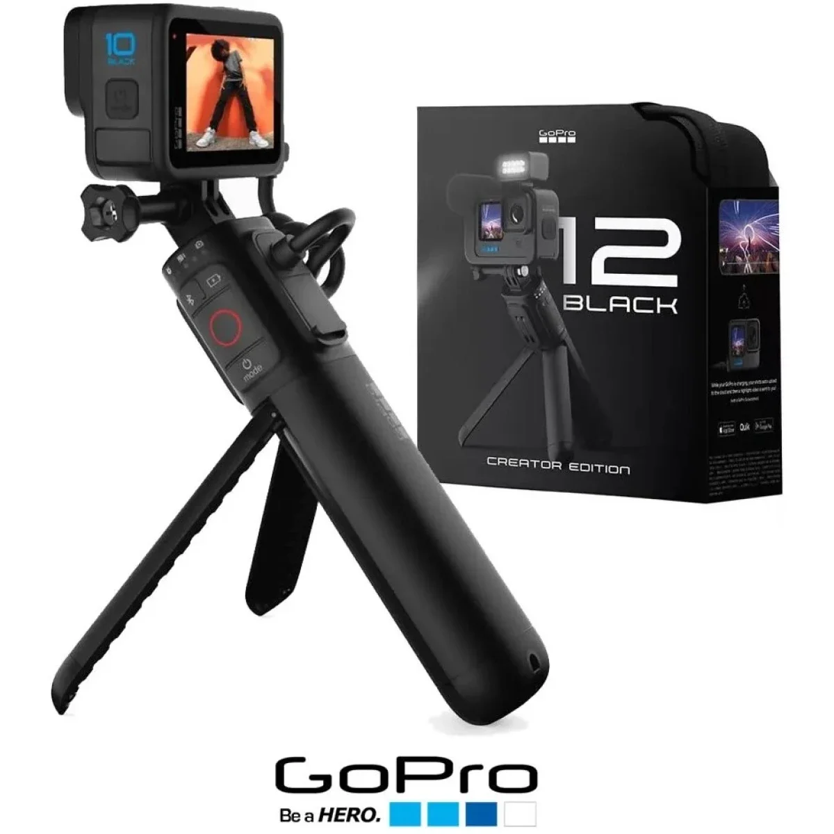 كاميرا أكشن GoPro HERO12 Black Creator Edition مع Volta وMedia Mod وLight Mod