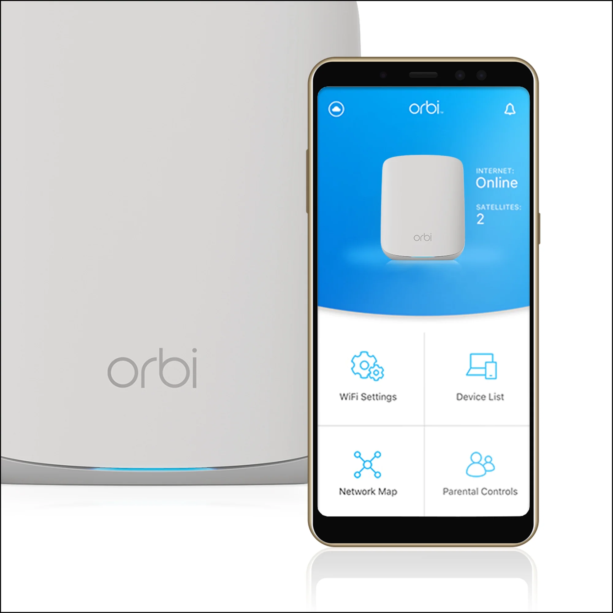 NETGEAR Orbi RBK352 AX1800 Wi-Fi 6 Dual-Band Mesh System 2-Pack - Thumbnail 14