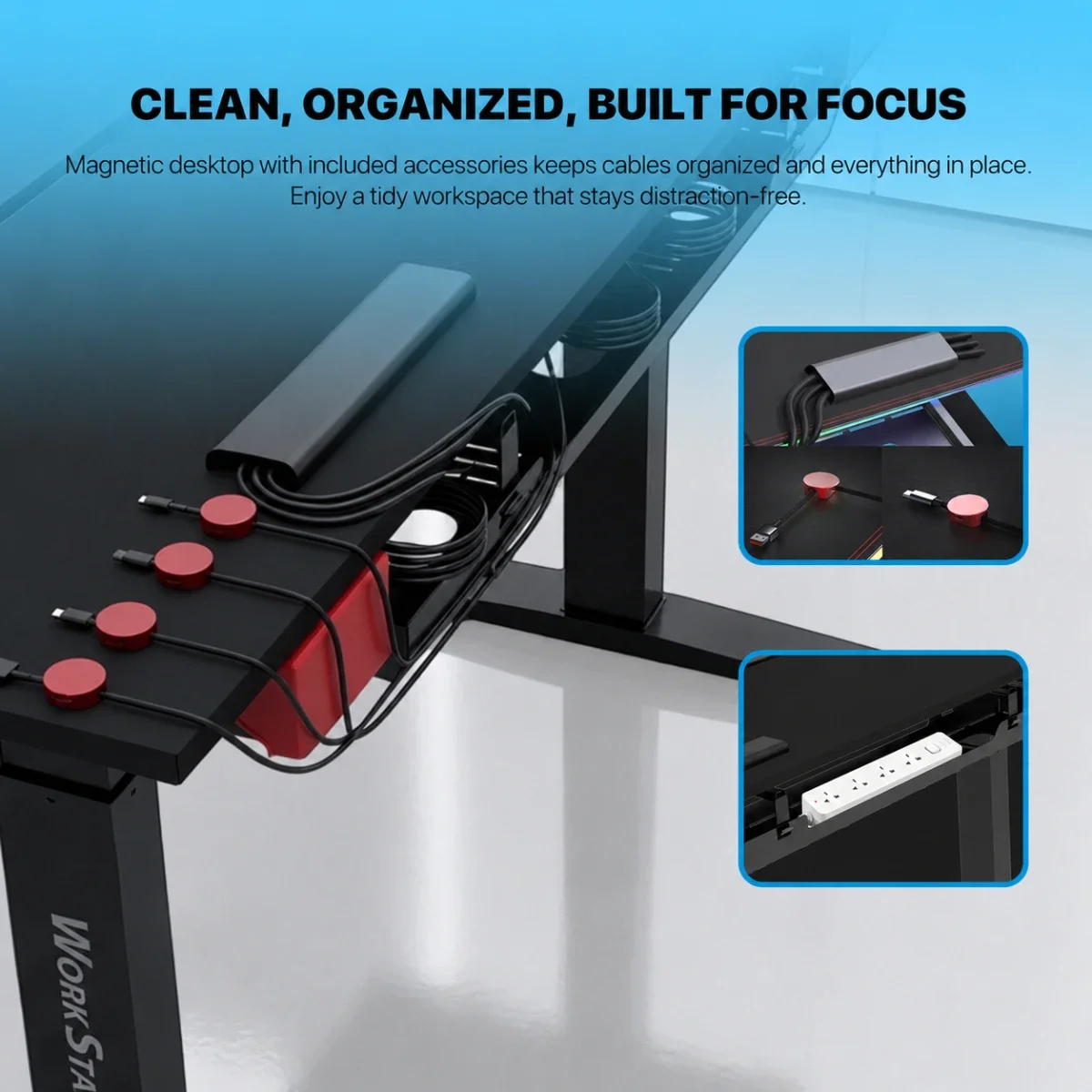 Fantech WorkStation ZURICH DW314 Electric Standing & Tilting Desk - Image 5