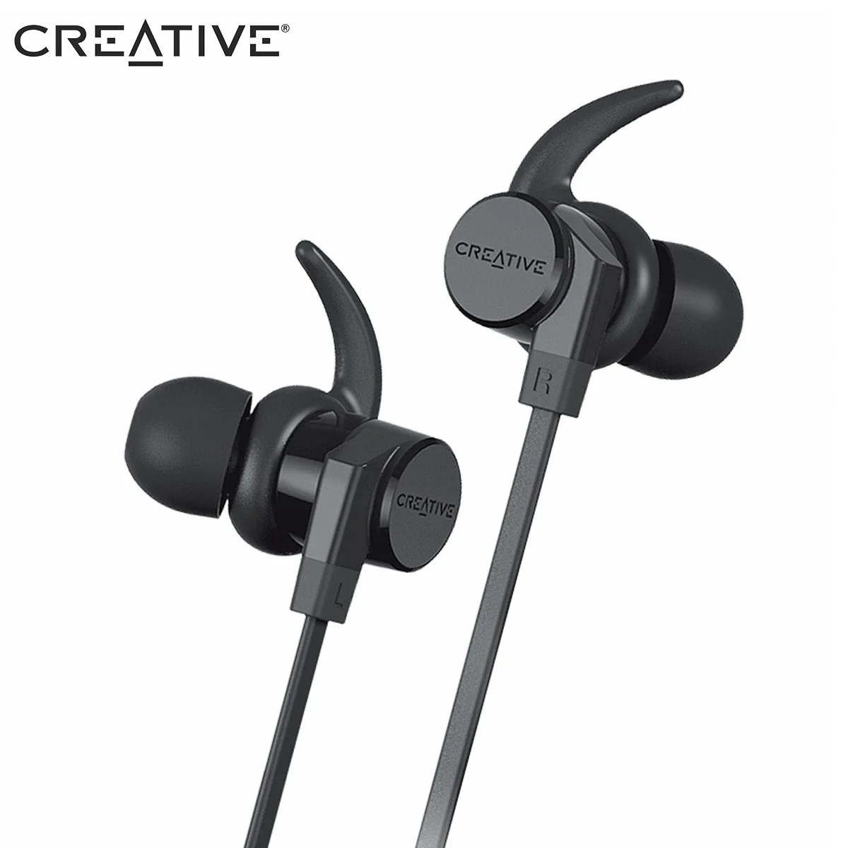 Creative Outlier ONE V2 Wireless Bluetooth 5.0 In-Ear Headphones, IPX5, 9.5-Hour Battery