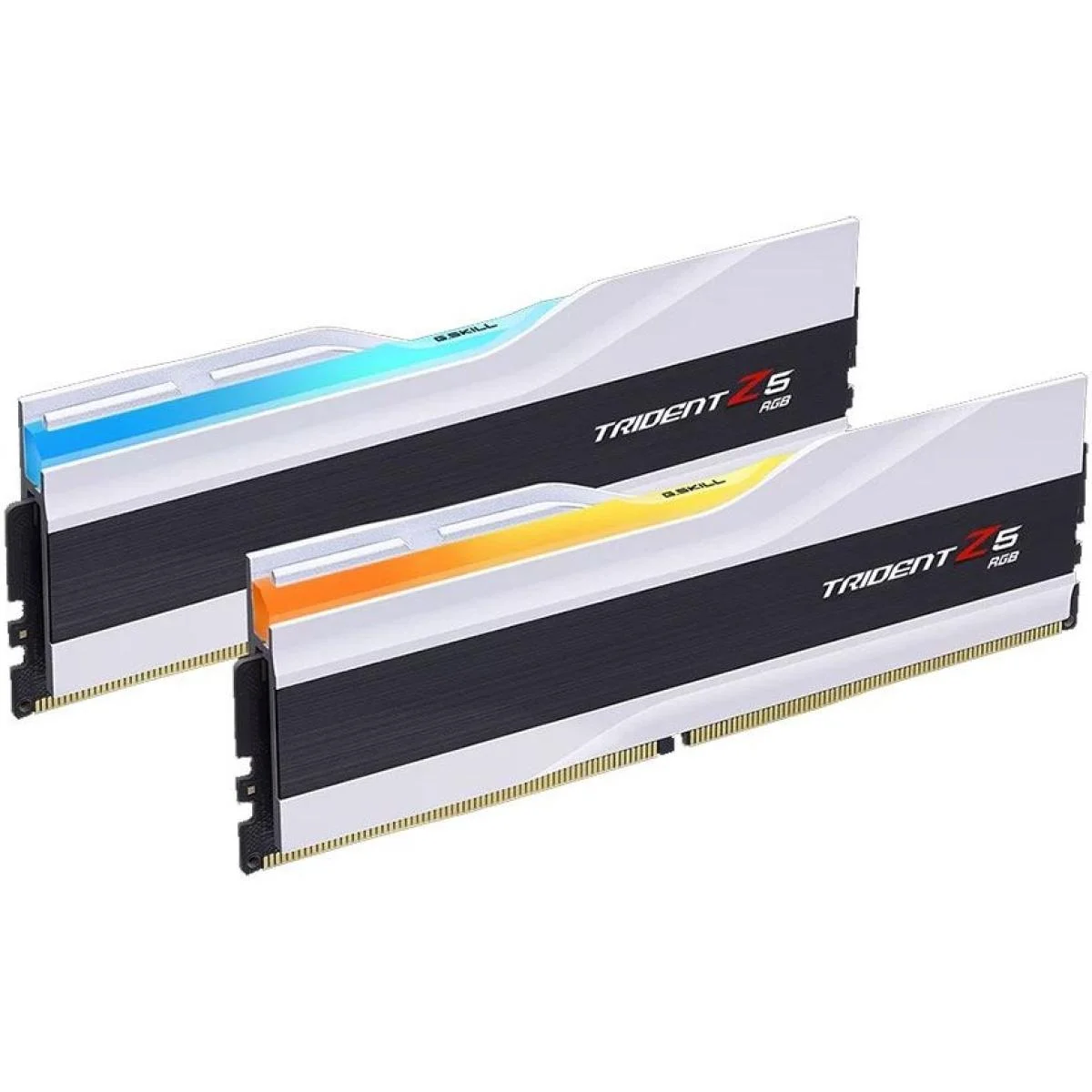 ذاكرة G.SKILL Trident Z5 RGB Series بسعة 32GB ‏(2x16GB) DDR5 بسرعة 6000MT/s CL36 - أبيض