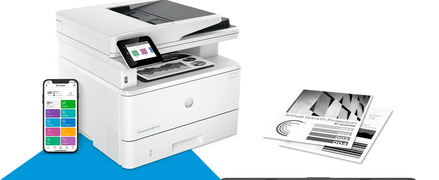 طابعة ليزر متعددة الوظائف أحادية اللون HP LaserJet Pro 4103fdw - Image 6