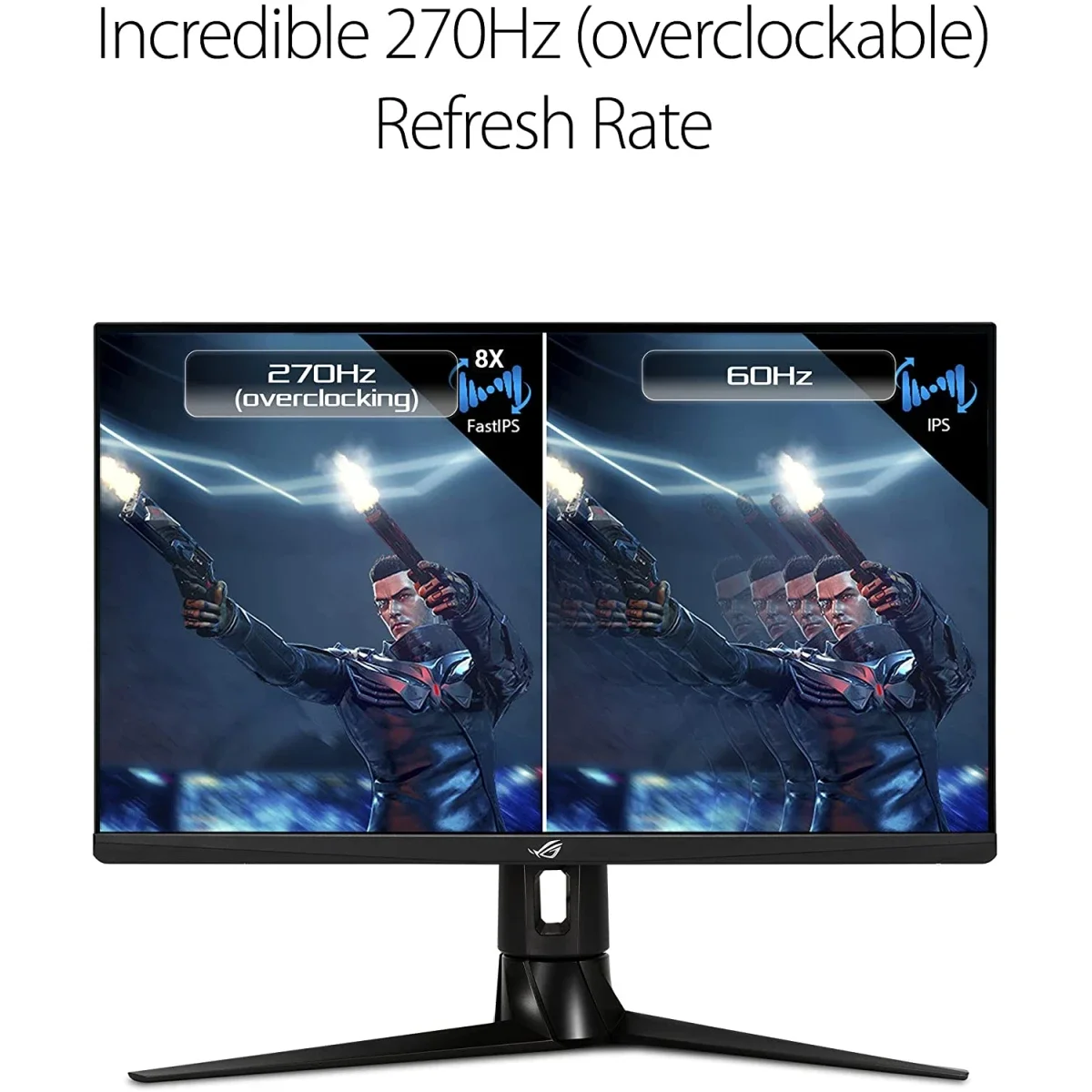 شاشة ألعاب Asus ROG Strix XG27AQM 27 إنش 2K Fast IPS، 270Hz، 0.5ms، HDR 400، متوافقة مع G-SYNC - Thumbnail 4