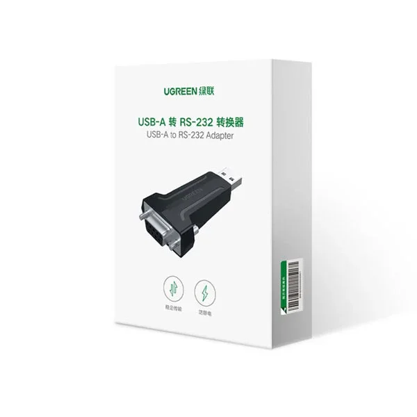محول Ugreen 80111 من USB 2.0 إلى DB9 RS-232 تسلسلي - Image 2