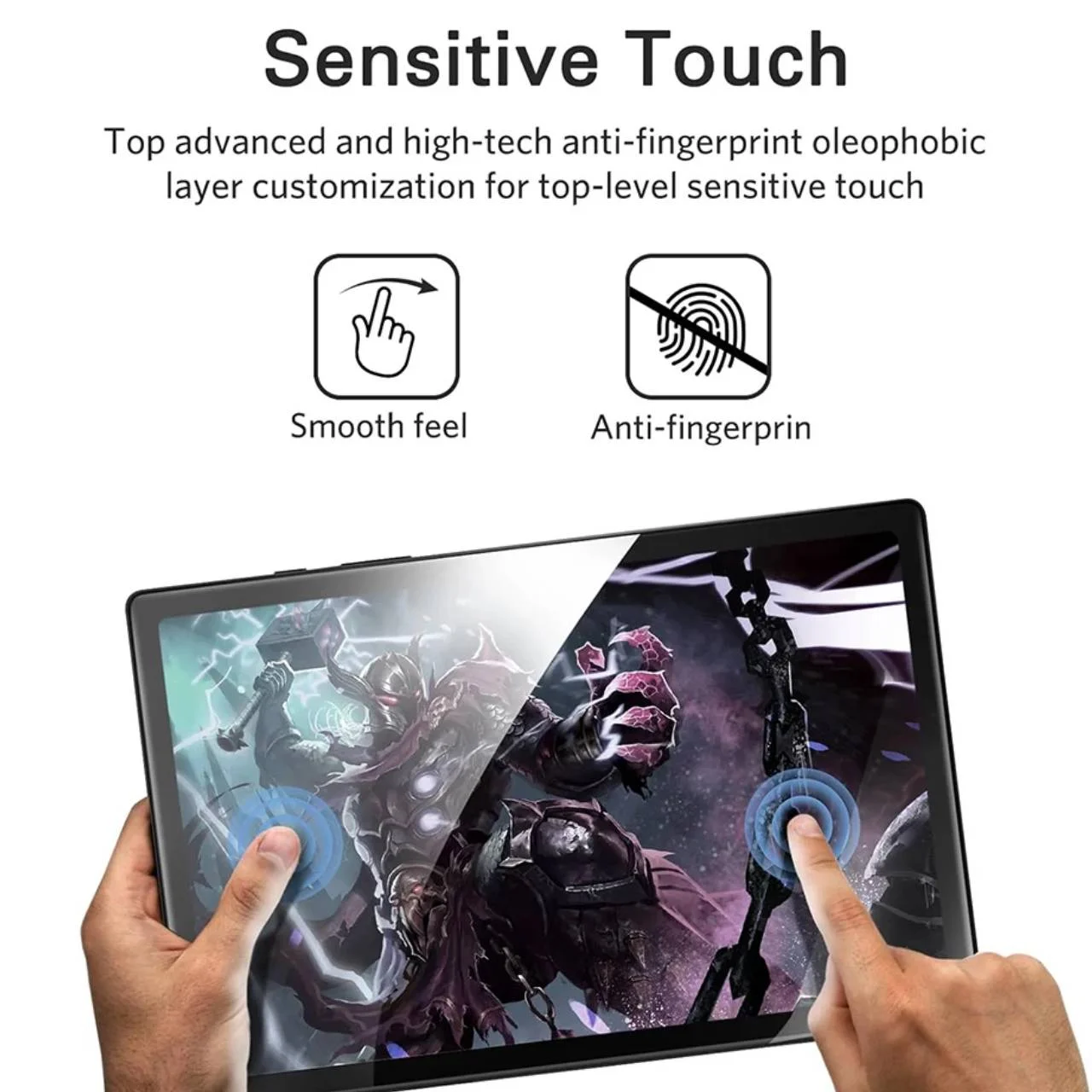 واقي شاشة No-Brand زجاج مقوّى لتابلت Samsung Tab A9 8.7 إنش (X110/X115) - Thumbnail 3