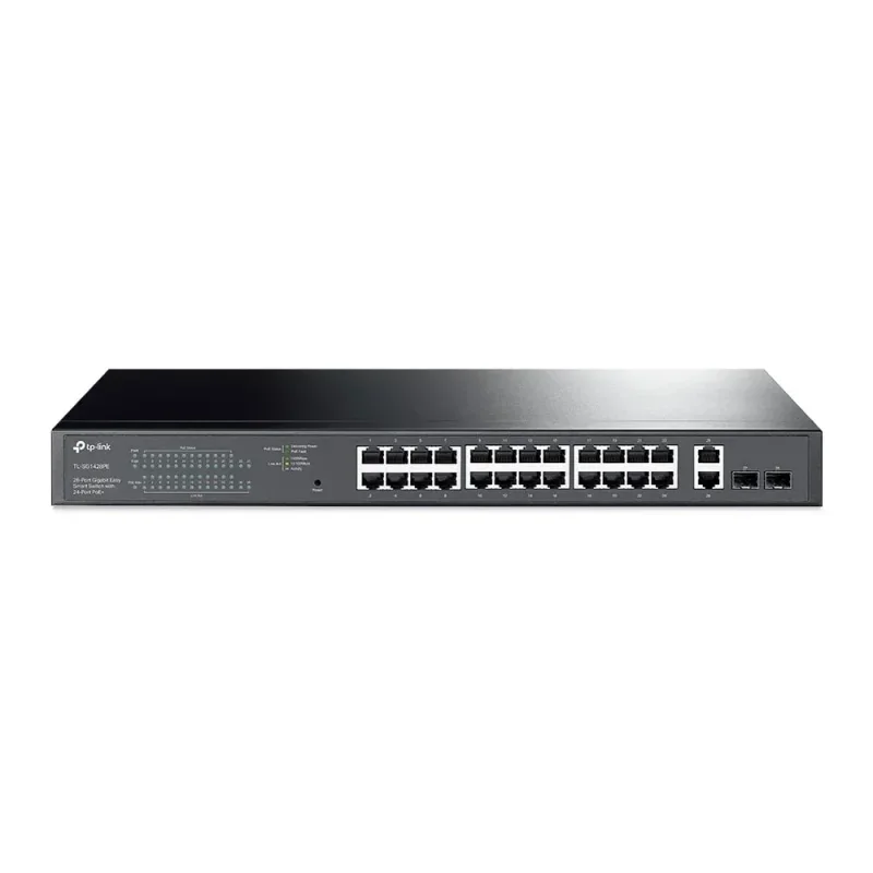 سويتش TP-LINK TL-SG1428PE جيجابت Easy Smart مع 28 منفذ و24 منفذ PoE+ - Thumbnail 8