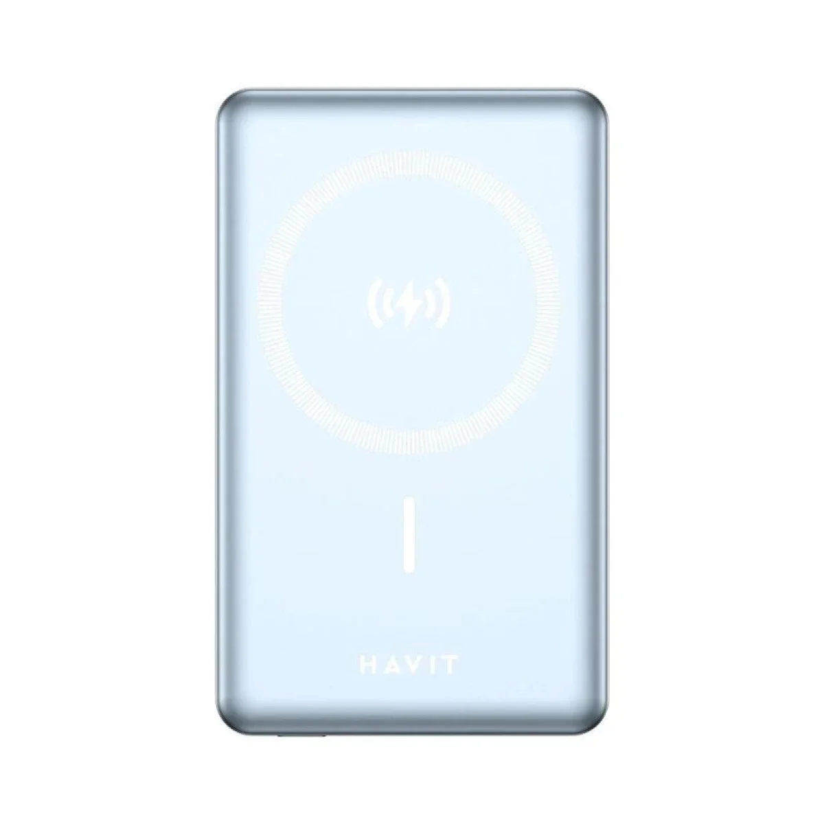 HAVIT PB5203 MagSafe Power Bank 10000mAh, 20W PD, 15W Wireless - Blue - Thumbnail 3