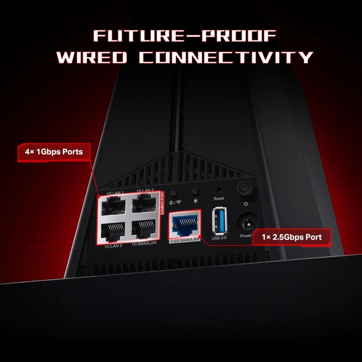 راوتر ألعاب TP-LINK Archer GXE75 AXE5400 ثلاثي النطاق Wi‑Fi 6E - Thumbnail 5