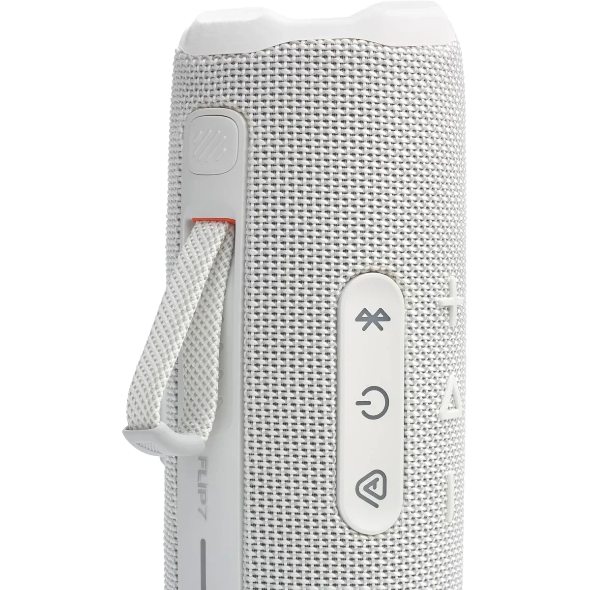 سماعة JBL Flip 7 محمولة بتقنية Bluetooth 5.4 بقدرة 25 واط RMS باللون الأبيض - Thumbnail 7