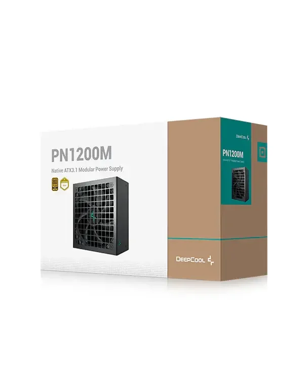 DeepCool PN1200M 1200W 80 Plus Gold Fully Modular Power Supply - Image 1