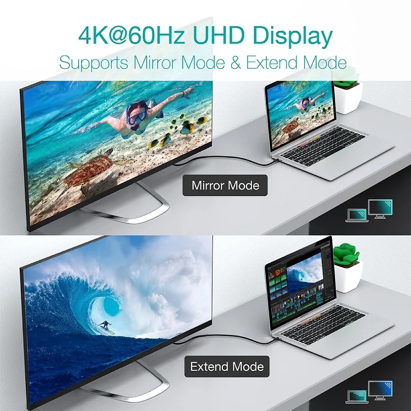 Choetech XCC-1007 USB-C to USB-C Cable 2m 100W 20V 5A - Thumbnail 8