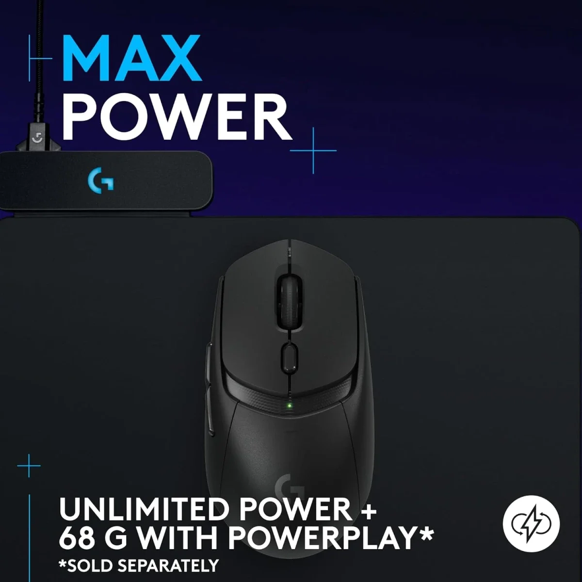 ماوس ألعاب Logitech G309 LIGHTSPEED لاسلكي، HERO 25K، أسود - Thumbnail 7