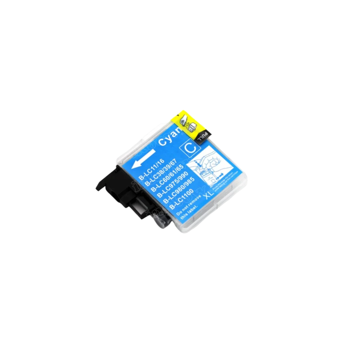 BROTHER I-LC39C Compatible Cyan Inkjet Cartridge, 350 Pages