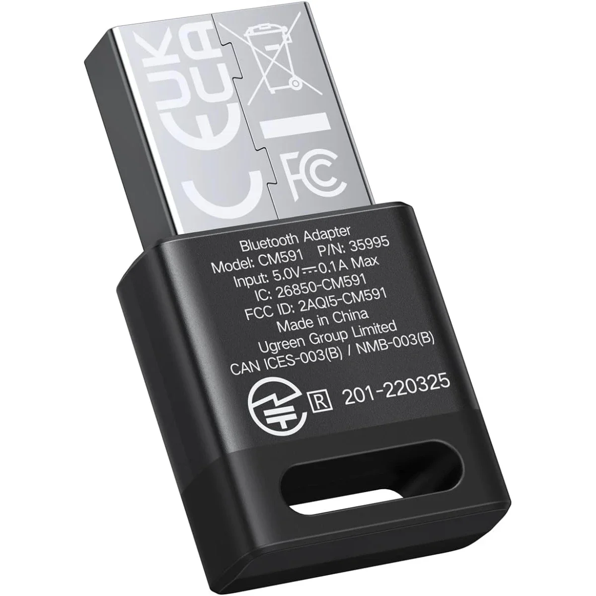 Ugreen 35995 USB Bluetooth 5.3 Adapter - Thumbnail 2