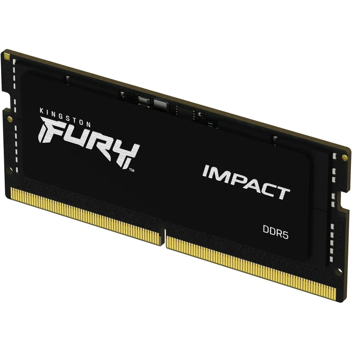 رام لابتوب Kingston FURY Impact 16GB DDR5 بتردد 6000MHz وتوقيت CL38، قطعة واحدة باستهلاك طاقة منخفض، Intel XMP 3.0 - Image 2