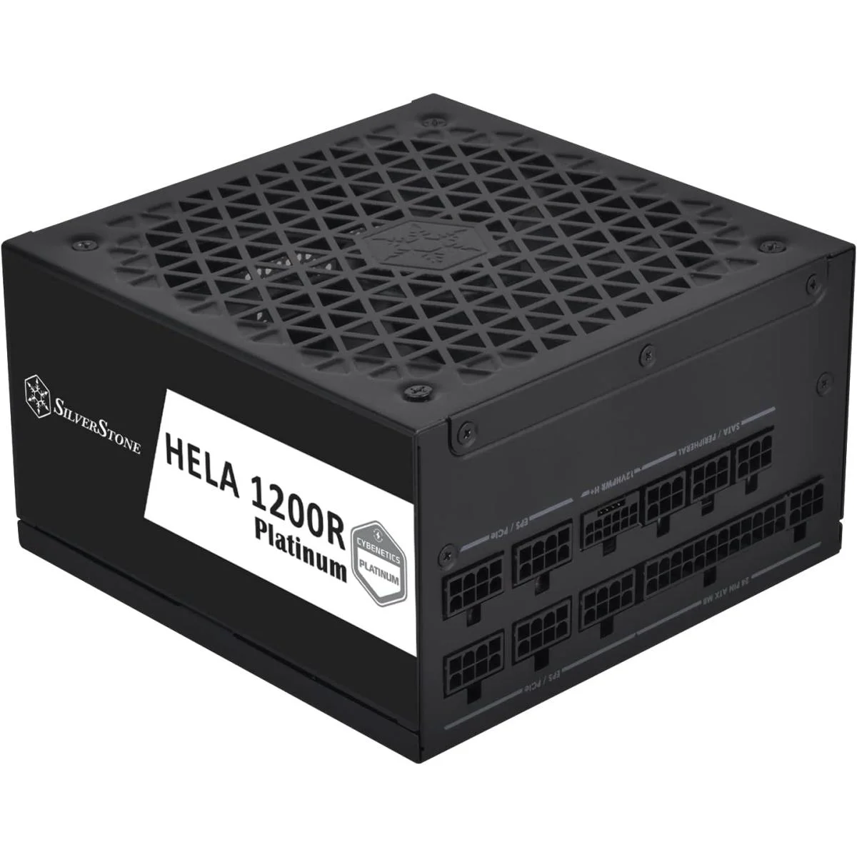 SilverStone HELA 1200R 1200W 80 Plus Platinum Fully Modular ATX 3.0 Power Supply - Image 2
