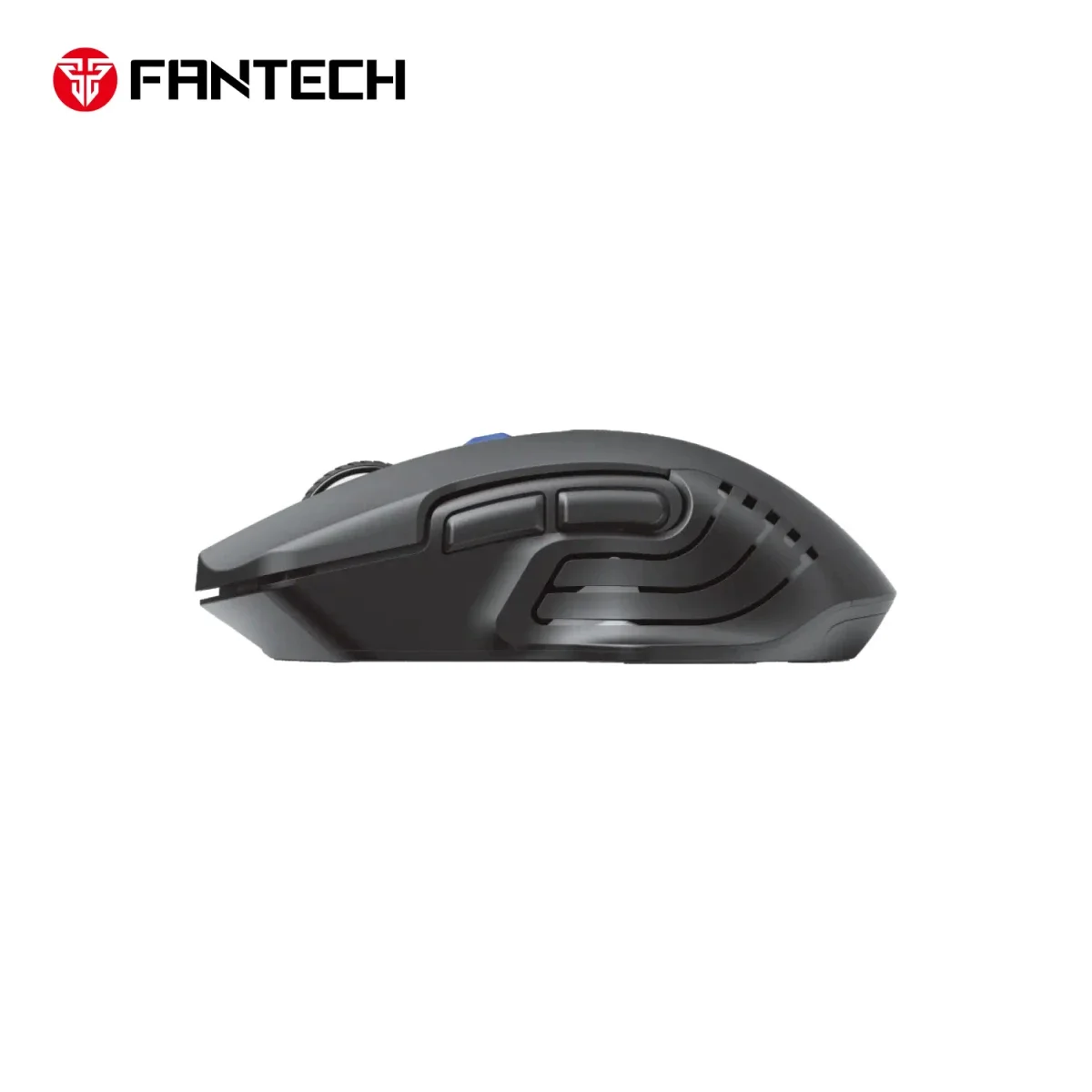 ماوس ألعاب لاسلكي Fantech Raigor III WG12RS بدقة 2000 DPI صامت أسود - Thumbnail 3