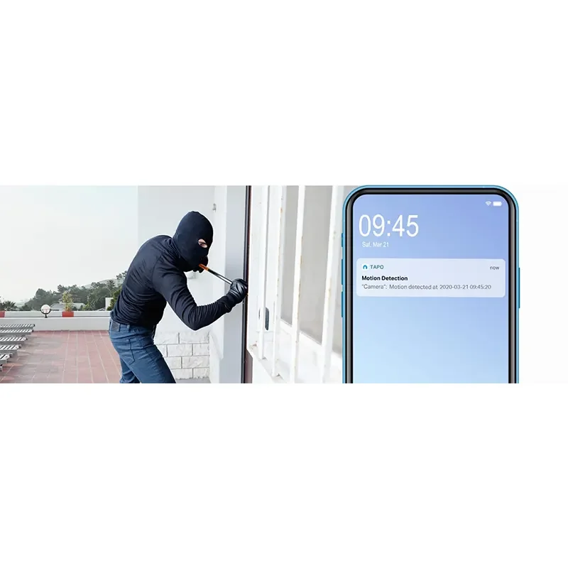 كاميرا مراقبة خارجية TP-LINK Tapo C310 بدقة 3MP 2K، واي فاي وإيثرنت، كشف حركة، صوت باتجاهين، IP66، microSD حتى 512GB ورؤية ليلية - Image 6
