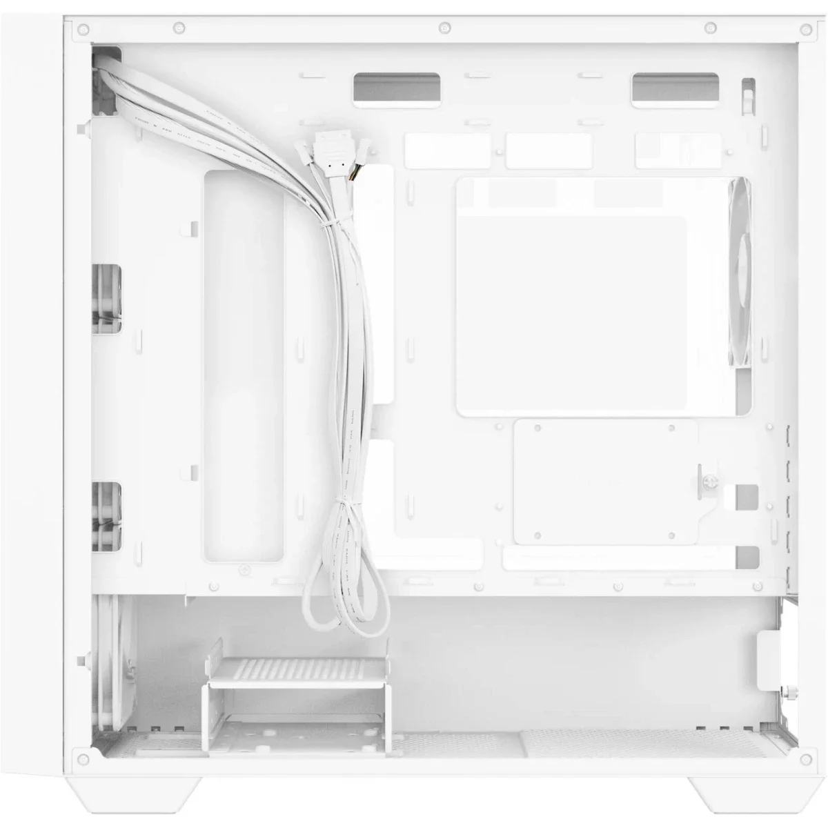 Asus A21 Plus Mini-Tower PC Case with Mesh Panel, 360mm Radiator Support and 4 ARGB Fans - White - Image 4