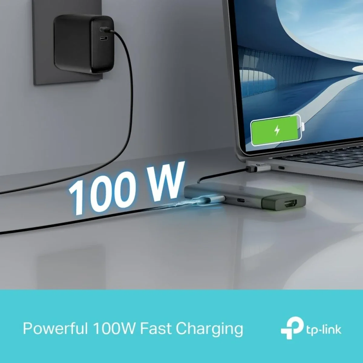 TP-LINK UH5020C USB Type-C 5-in-1 Hub with 4K HDMI, 100W PD and USB 3.0 - Thumbnail 5