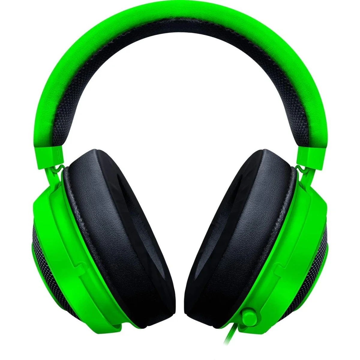 سماعة ألعاب Razer Kraken سلكية بمشغلات 50 مم ومنفذ 3.5 مم - أخضر - Thumbnail 2