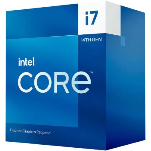 Intel Core i7-14700F Desktop CPU, 14th Gen, 20 Cores, LGA1700, BX8071514700FSRN3Z, 2-Year Warranty
