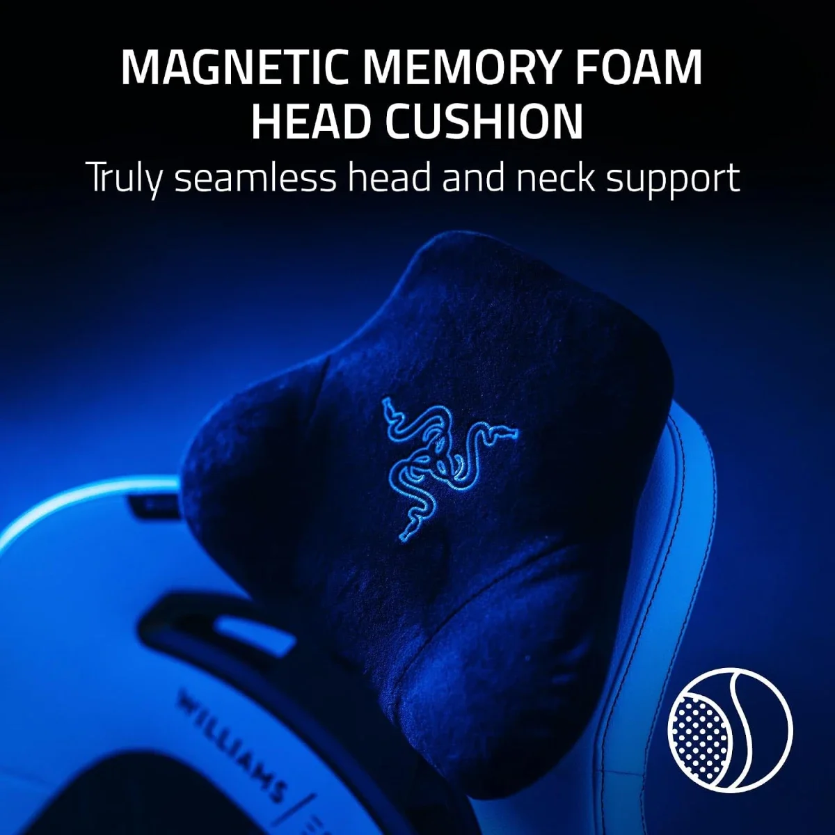 Razer Enki Pro Premium Gaming Chair with Alcantara Leather, Lumbar Support & 152° Recline - Black/Green - Image 6