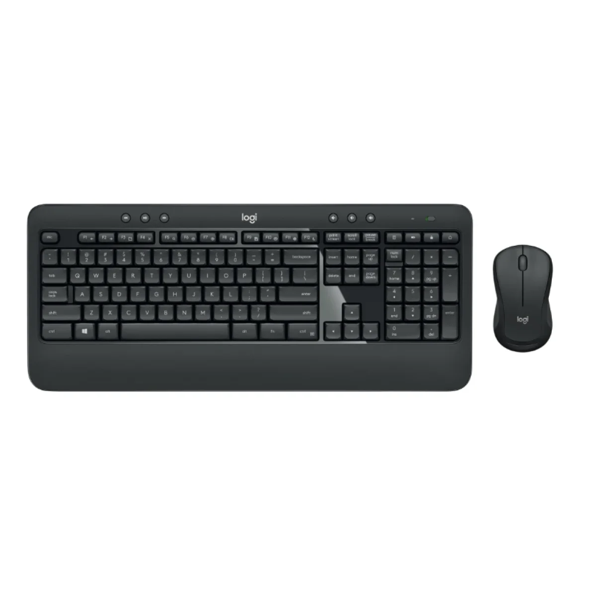 طقم كيبورد وماوس لاسلكي Logitech MK540 Advanced مع مستقبل Unifying - Image 2